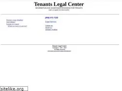 Sites similar to tenantslegalcenter.com