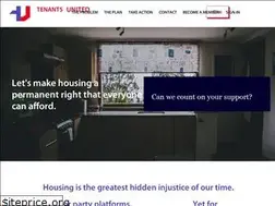 Sites similar to tenantsunited.org