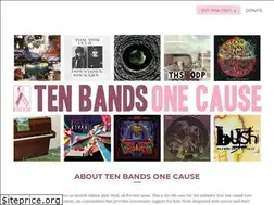Sites similar to tenbandsonecause.com