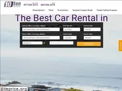 Sites similar to tencarrental.com