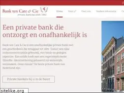 Sites similar to tencatebank.nl