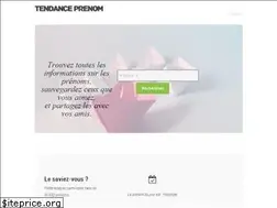 Sites similar to tendance-prenom.fr