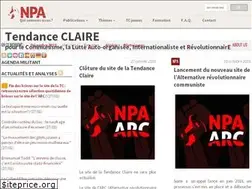 Sites similar to tendanceclaire.org