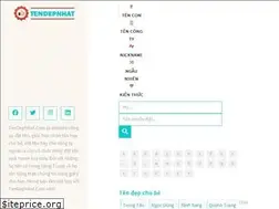Sites similar to tendepnhat.com