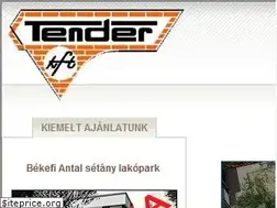 Sites similar to tenderkft.hu