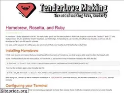 Sites similar to tenderlovemaking.com
