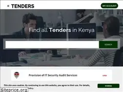 Sites similar to tenders.co.ke