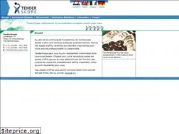 Sites similar to tenderscope.be