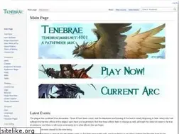 Sites similar to tenebraemush.net