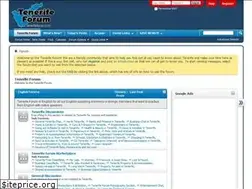 Sites similar to tenerifeforum.org