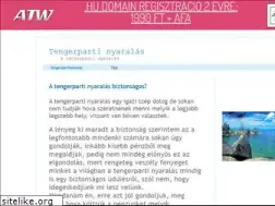 Sites similar to tengerpartinyar.atw.hu
