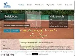 Sites similar to tengerszemtenisz.hu