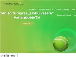 Sites similar to tenisoturnyrai.com