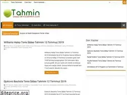 Sites similar to tenistahmin.com