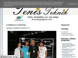 Sites similar to tenisteknik.blogspot.com