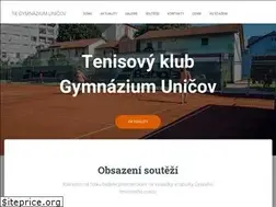 Sites similar to tenisunicov.cz