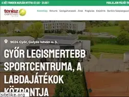 Sites similar to teniszgyor.hu