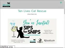 Sites similar to tenlivescatrescue.org