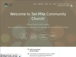 Sites similar to tenmilechurch.org