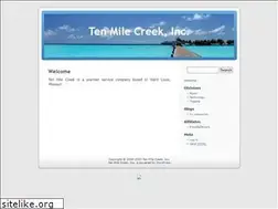 Sites similar to tenmilecreekinc.com