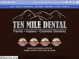 Sites similar to tenmiledental.com