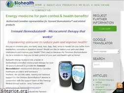 Sites similar to tennantbiomodulator.ca