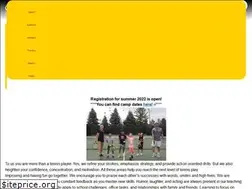 Sites similar to tennisandlifecamps.org