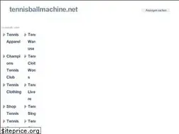 Sites similar to tennisballmachine.net
