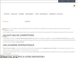 Sites similar to tenniscapdagde.com