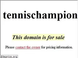 Sites similar to tennischampionships.com