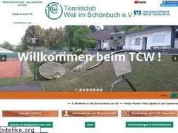 Sites similar to tennisclub-weil.de