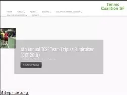 Sites similar to tenniscoalitionsf.org