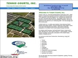 Sites similar to tenniscourtsinc.net