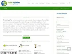 Sites similar to tennisfairplay.com