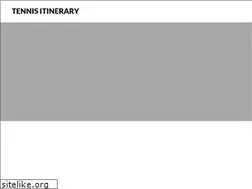 Sites similar to tennisitinerary.com