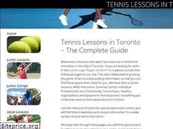 Sites similar to tennislessonsintoronto.com