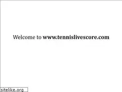 Sites similar to tennislivescore.com