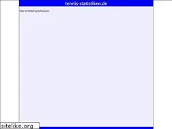 Sites similar to tennisstatistiken.de