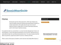 Sites similar to tenniswearguide.com