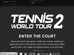 Sites similar to tennisworldtourgame.com