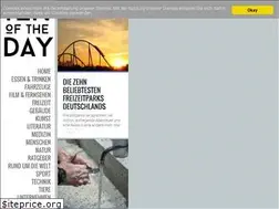 Sites similar to tenoftheday.de