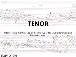 Sites similar to tenor-conference.org