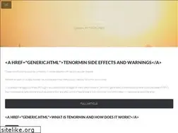 Sites similar to tenormin.cyou