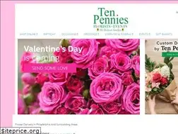 Sites similar to tenpenniesfloral.com