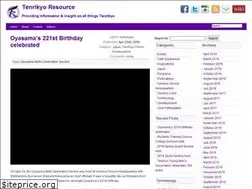 Sites similar to tenrikyo-resource.com