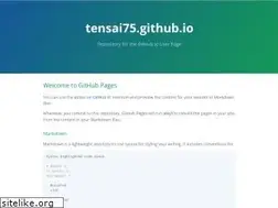 Sites similar to tensai75.github.io