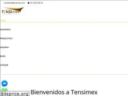 Sites similar to tensimex.com