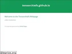 Sites similar to tensorchiefs.github.io