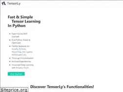 Sites similar to tensorly.org