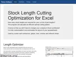 Sites similar to tensorsoftware.com